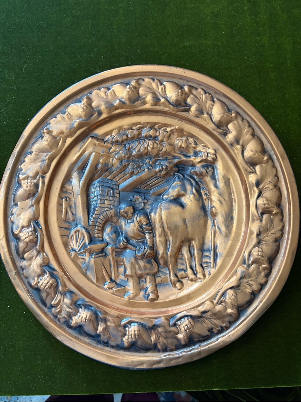 Vintage Coppercraft Decorative Wall Plaque
